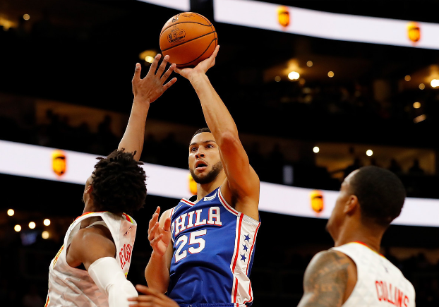 恩比德罚球准绝杀七六人险胜热火队